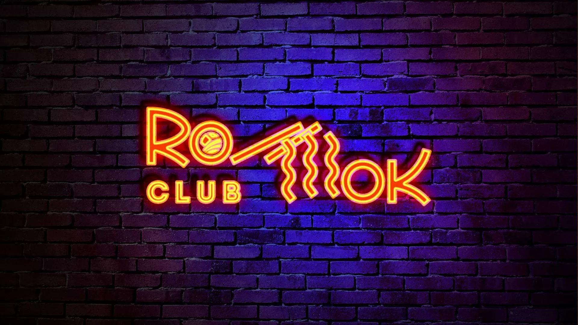 Разработка интерьерной вывески суши-бара «Roll Wok Club» в Бугуруслане